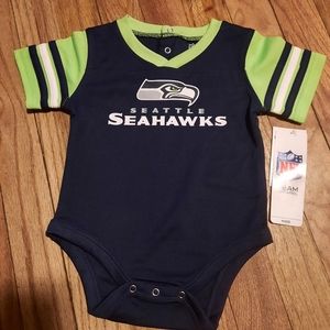 💙💚 6-9 Mo Seattle Seahawks Bodysuit